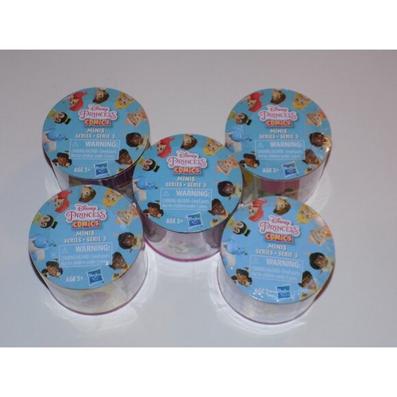 Disney Princess Comic Minis Figure Blind Bag / Box Series 3 ... (Lot of 5) *NEW* - Picture 3 of 3